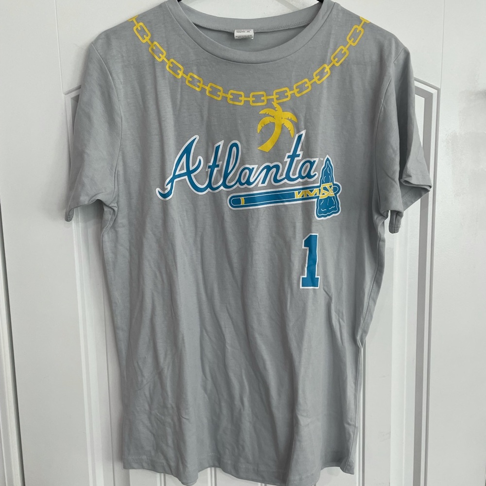 Atlanta Braves Ozzie Albies jersey t shirt